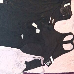 Black and Gray Tank Tops Never Been Worn Small Victoria Secret Sport